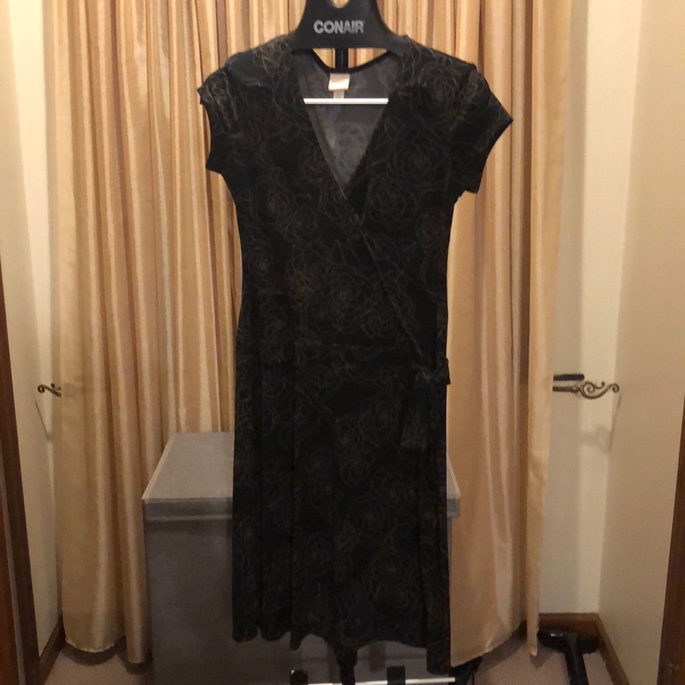 Faux Wrap Dress